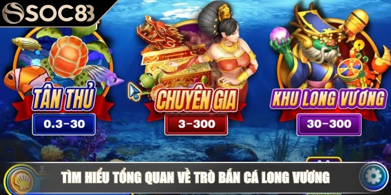 Bắn Cá Long Vương SOC88 - Hóa Thân Ngư Thủ Săn Thưởng Khủng 2 Tìm hiểu tổng quan về trò bắn cá Long Vương