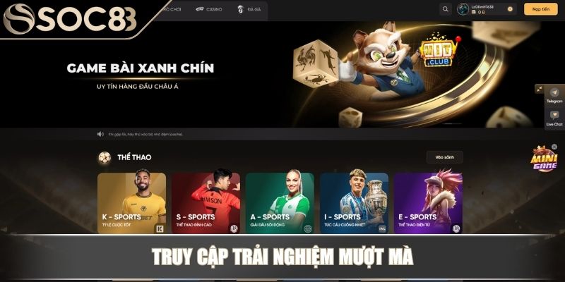 Tải App SOC88 – Hướng Dẫn Chi Tiết và Những Lưu Ý Quan Trọng 2 Truy cập trải nghiệm mượt mà