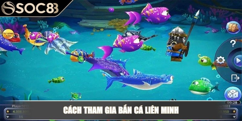 Bắn Cá Liên Minh - Nhiều Tính Năng Vượt Trội Đầy Kịch Tính 4 Cách tham gia bắn cá liên minh