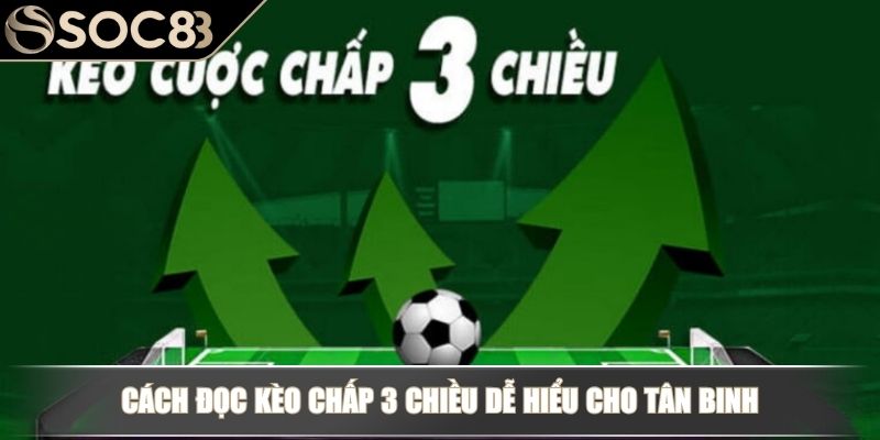 Tìm Hiểu Cược Chấp 3 Chiều Tại SOC88 Và Chiến Lược Soi Kèo Chuẩn 3 Cách đọc kèo chấp 3 chiều dễ hiểu cho tân binh